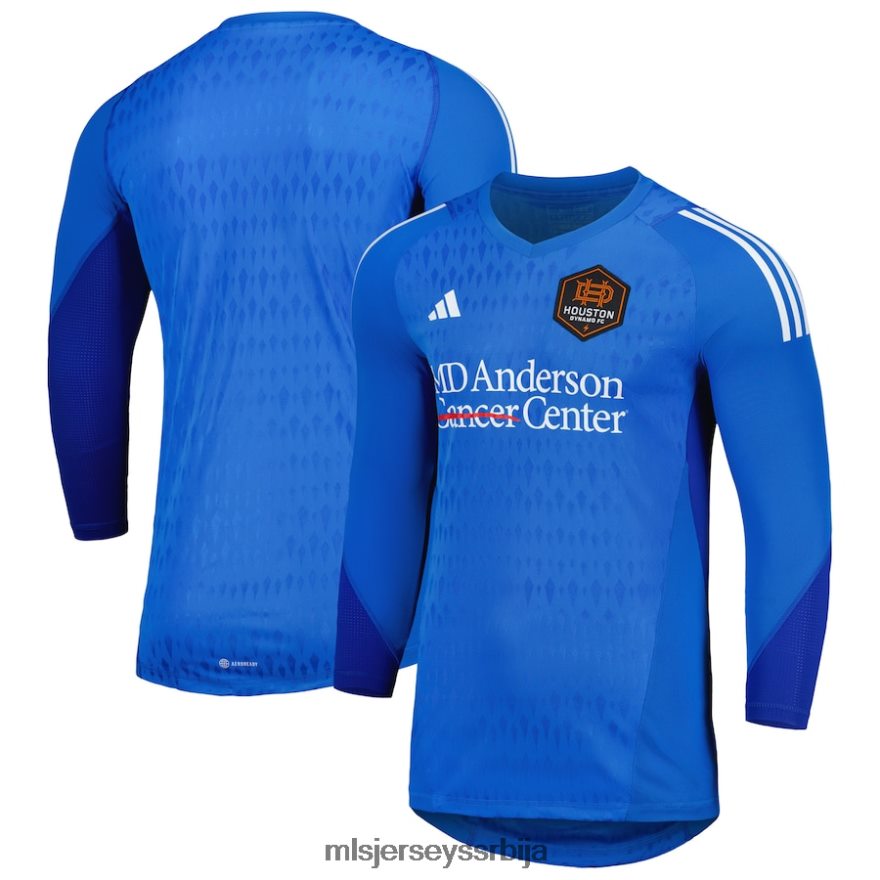 MLS Jerseys мушкарци хоустон динамо фц адидас плави 2023 реплика дреса голмана дугих рукава PLB4H81212 дрес