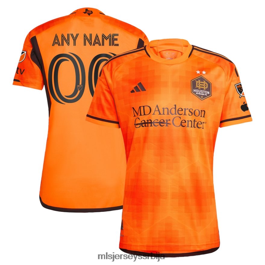 MLS Jerseys мушкарци хоустон динамо фц адидас оранге 2023 ел сол аутентичан прилагођени дрес PLB4H8478 дрес